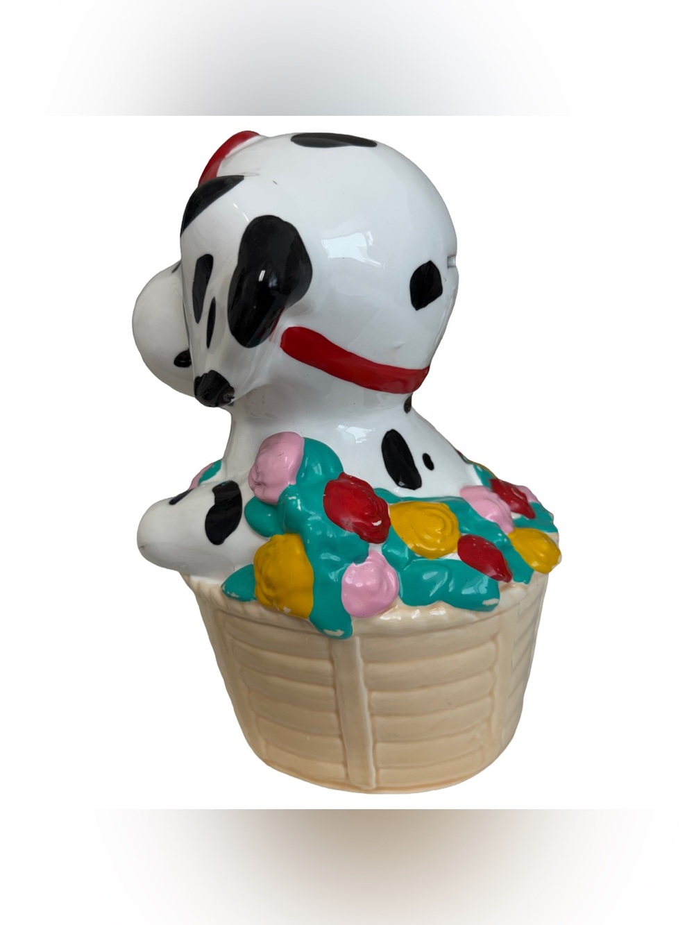 '90s Sanrio Spottie Dottie Figurine Ceramic Coin Bank - Picture 11 of 12